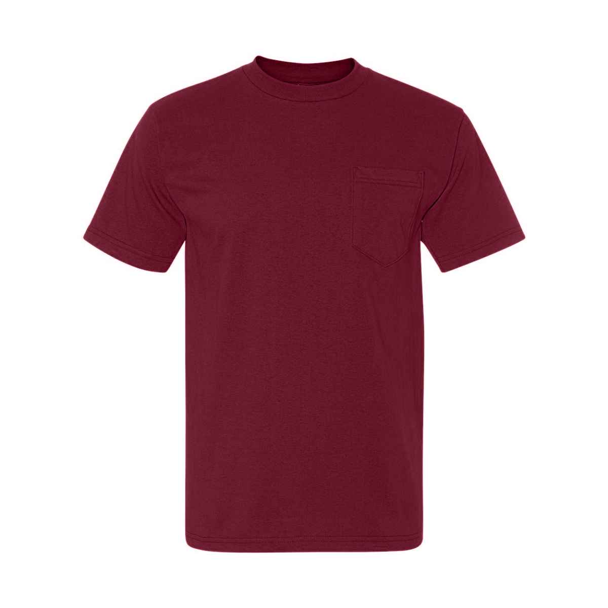 Bayside Cotton T-Shirt with Pocket