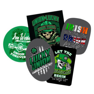 Union-Made Hard Hat Decals