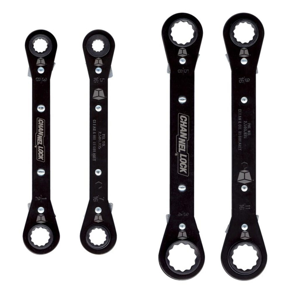 Usa-Made Channellock Ratcheting Wrench Set