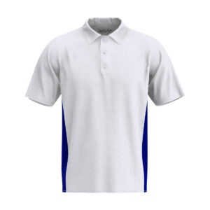 USA-Made Polo Shirt with Side Inserts