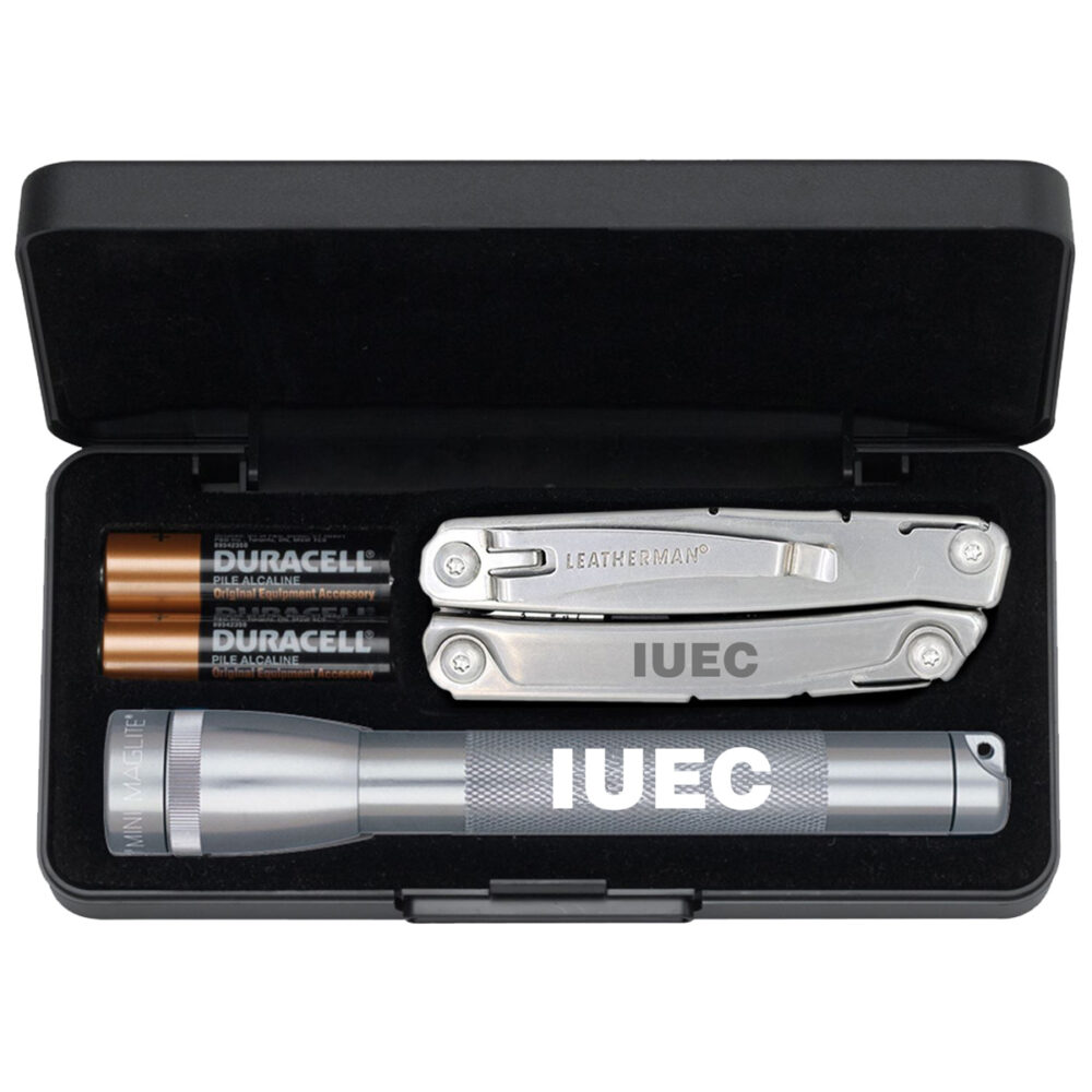 Usa-Made Mini Maglite W/ Leatherman Rev