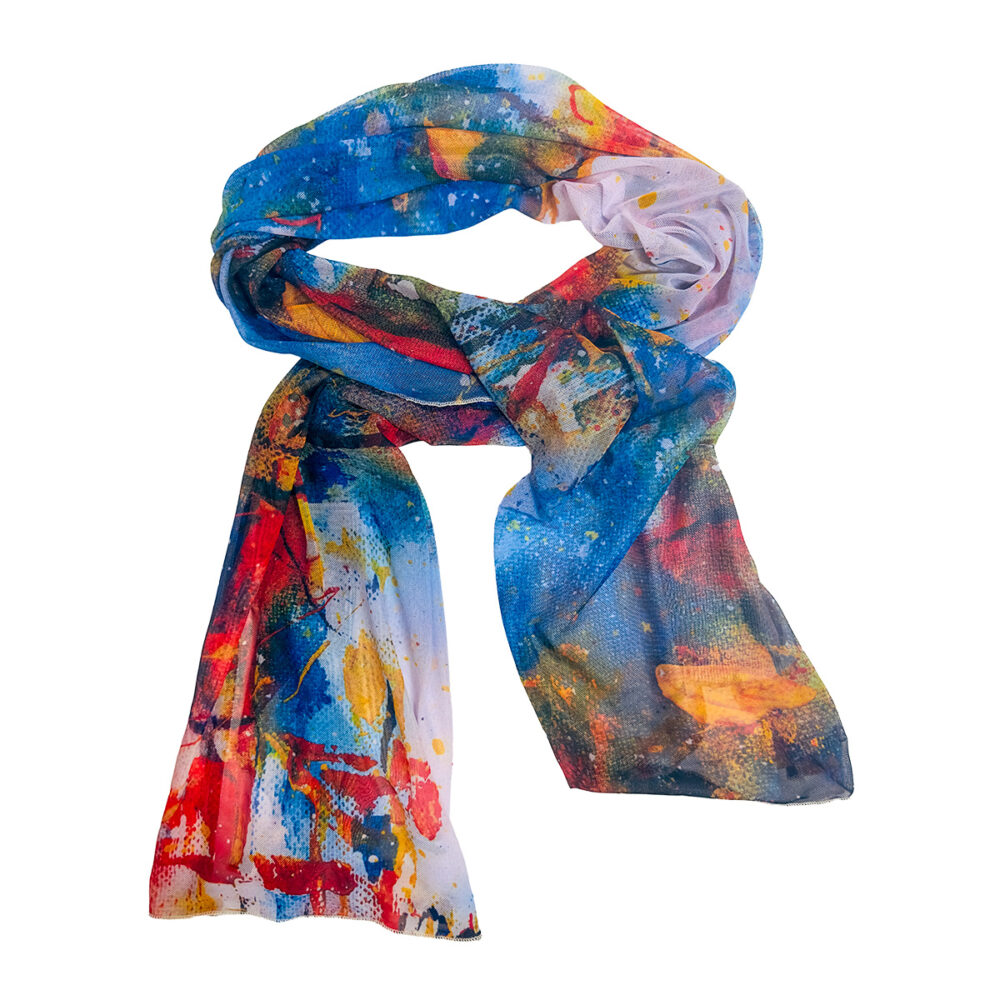 Usa-Made Dye-Sublimated Scarves