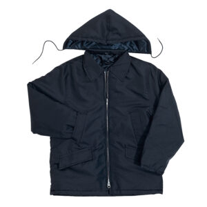 USA-Made Nylon Parka with Zip-Off Hood