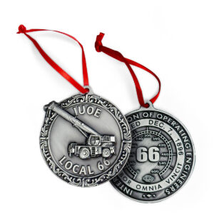Union-Made 3D Medal Ornaments