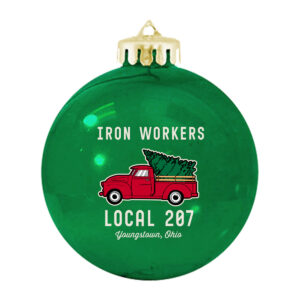 USA-Made 3 1/4” Round Shatterproof Ornament