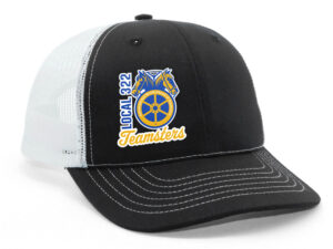 Union-Made White Meshback Snapback Hat