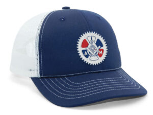 USA-Made White Trucker Mesh Hat