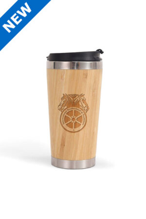 USA-Made 15 oz Bamboo Travel Mug
