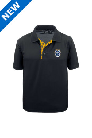 USA-Made Custom Placket Aqua Dry Polo