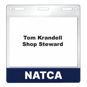 USA-Made NO FLIP Top Loading I.D. Card Holder