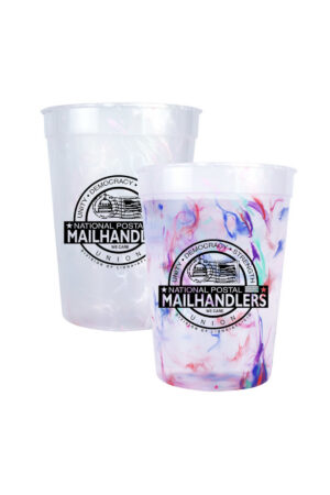 USA-Made Rainbow Confetti Cup