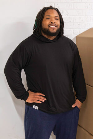 Dignity Apparel Triblend Sport Hooded Long Sleeve