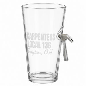 Hammer Pint Glass