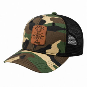 Prostyle Woodland Camo/Black Mesh Cap